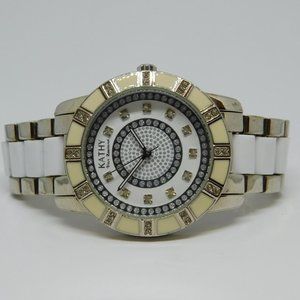 KATHY Van Zeeland KZ/1049 Quartz Analog Women's Sz. 6 3/4" Watch New Battery
